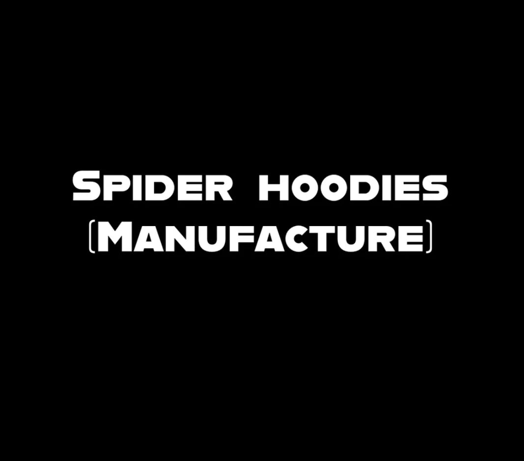 Spider hoodies