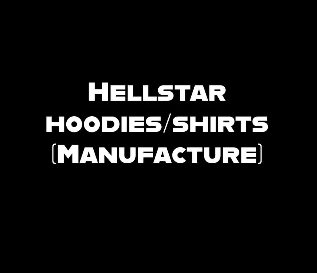 Hellstar hoodies/shirts